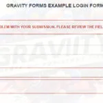 Gravity Forms Front End Login Register Part 1