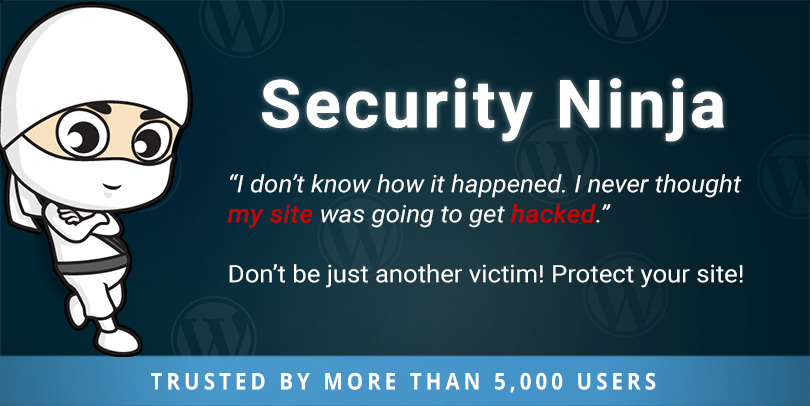 Protect your WordPress website - WP Security Ninja makes it easy