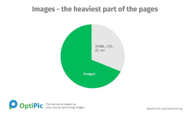 Optic Infographic Heaviest Parts of Images
