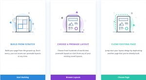 Divi offer premade layouts