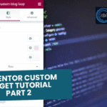 Custom Elementor Widget Part 2