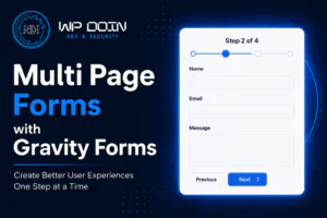 Multi Page Forms with Gravity Forms Mutli Page Forms with Gravity Forms