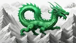 Chinese Dragon Digital art to Print Chinese Dragon