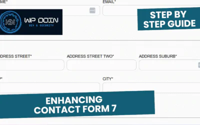 Enhancing Contact Form 7: A Step-by-Step Guide