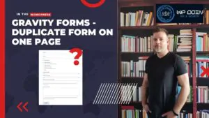 Gravity Forms Duplicate Form on one page