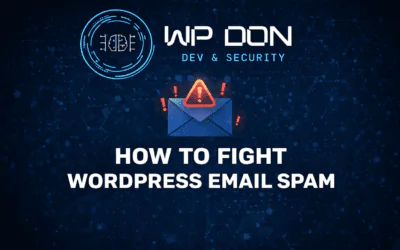 How to Fight WordPress Email Spam