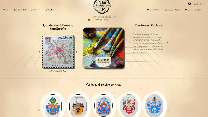 Arthekagen - Coats of arms, Maps, Family trees - to order Arthekagen - Coats of arms, Maps, Family trees - to order